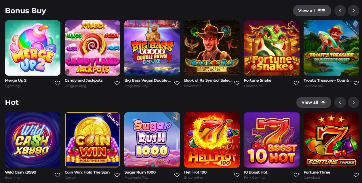 memo casino bonus buy